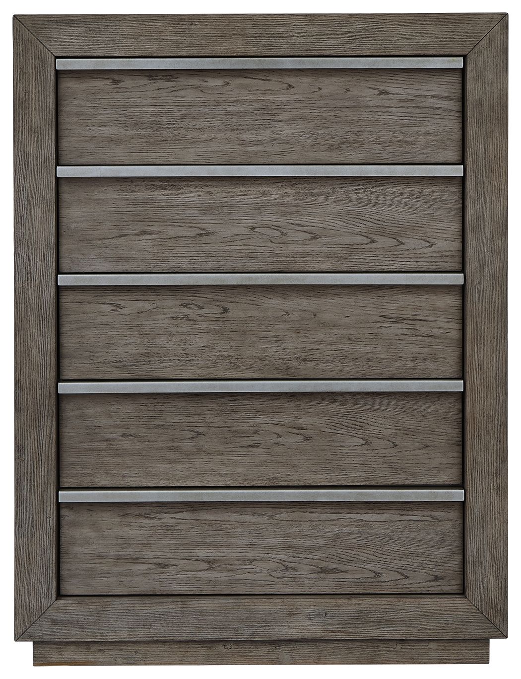Anibecca - Weathered Gray - Five Drawer Chest - Tony's Home Furnishings