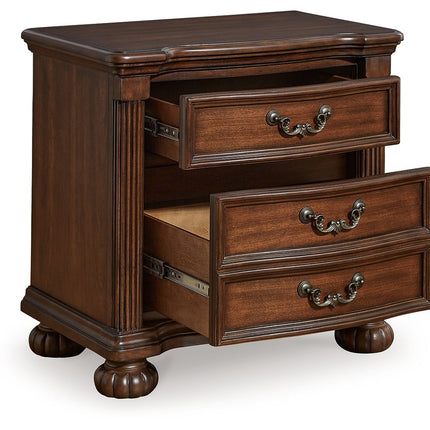 Lavinton - Brown - Three Drawer Night Stand Signature Design by Ashley® 