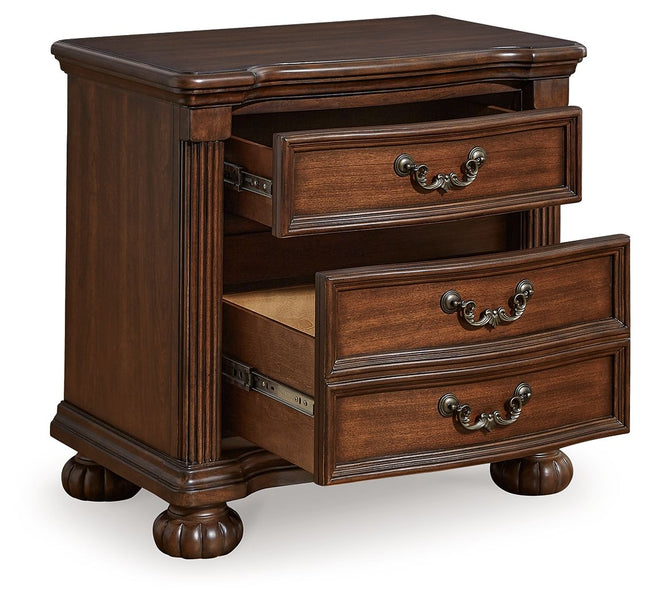 Lavinton - Brown - Three Drawer Night Stand Signature Design by Ashley® 