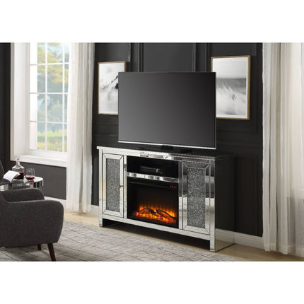 Noralie - TV Stand w/Fireplace ACME 