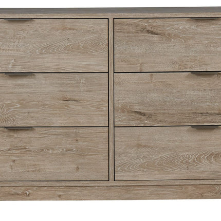 Oliah - Beige - Six Drawer Dresser - 31'' Height Signature Design by Ashley® 