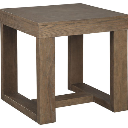 Cariton - Gray - Square End Table Ashley Furniture 