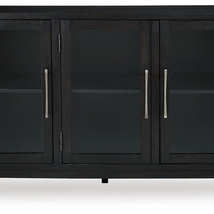 Rowanbeck - Black - Dining Room Server Signature Design by Ashley® 