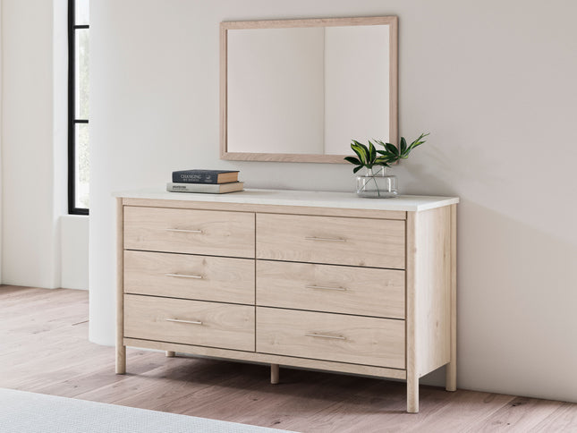 Cadmori - Two-tone - Dresser And Mirror Signature Design by Ashley® 