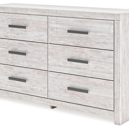 Cayboni - Whitewash - Six Drawer Dresser Signature Design by Ashley® 