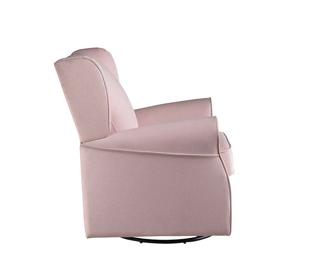 Tamaki - Swivel Chair - Pink Fabric ACME 