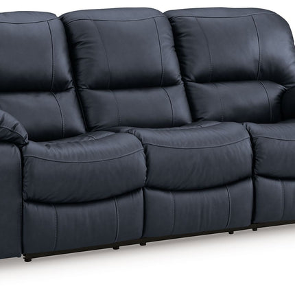 Leesworth - Ocean - 3 Pc. - Power Reclining Sofa, Power Reclining Loveseat, Power Rocker Recliner Signature Design by Ashley® 