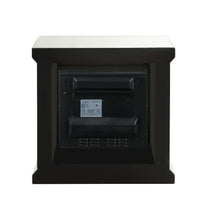 Noralie - Fireplace - Mirrored & Faux Diamonds - 29