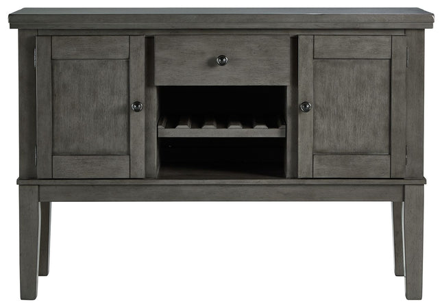 Hallanden - Gray - Dining Room Server Ashley Furniture 