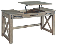 Thumbnail for Aldwin - Gray - Home Office Lift Top Desk - Tony's Home Furnishings
