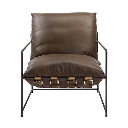 Oralia - Accent Chair - Saturn Top Grain Leather ACME 