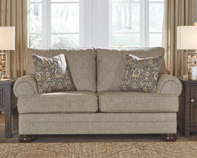 Kananwood - Oatmeal - Loveseat Ashley Furniture 