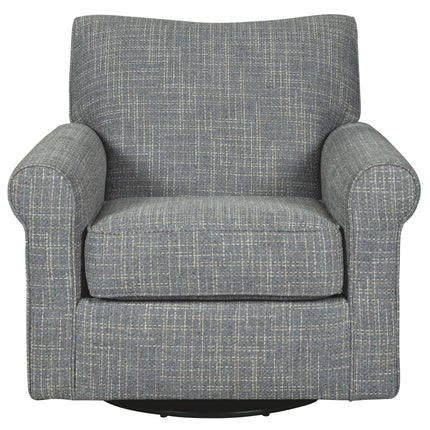 Renley - Ash - Swivel Glider Accent Chair Ashley Furniture 