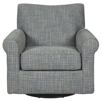 Thumbnail for Renley - Ash - Swivel Glider Accent Chair - Tony's Home Furnishings