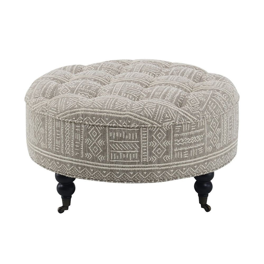 Upendo - Ottoman With Caster - Beige - Tony's Home Furnishings