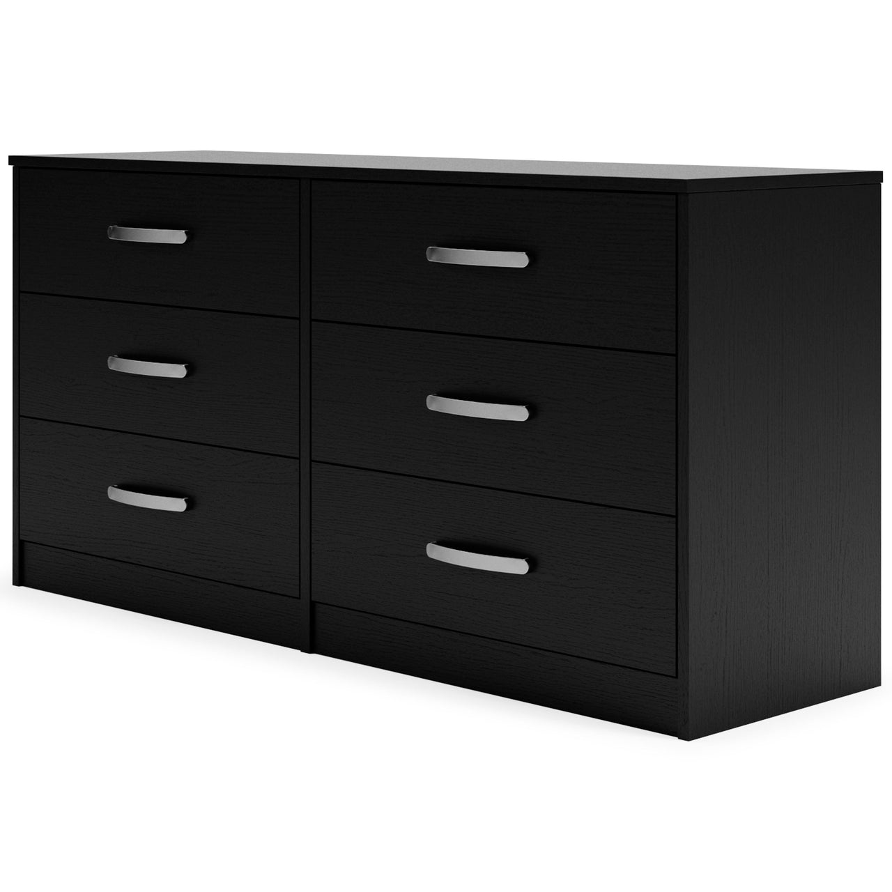 Finch - Black - Six Drawer Dresser Signature Design by Ashley® 