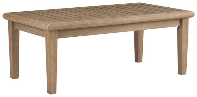 Gerianne - Brown - Rectangular Cocktail Table Ashley Furniture 