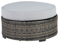Thumbnail for Harbor Court - Gray - Ottoman With Cushion Signature Design by Ashley® 
