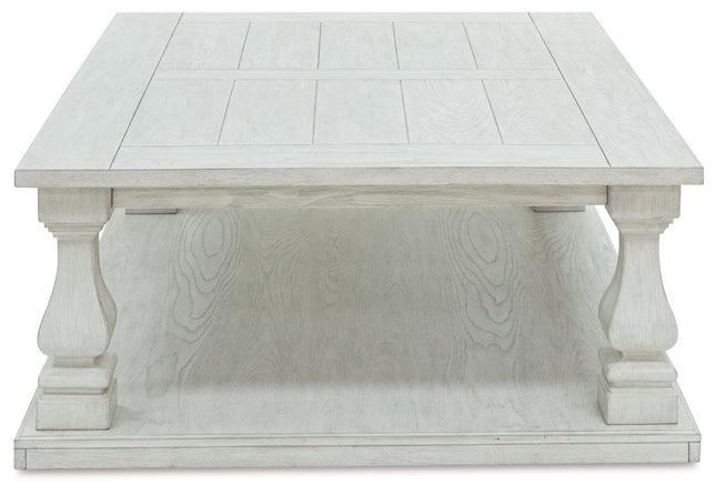 Arlendyne - Antique White - Rectangular Cocktail Table Signature Design by Ashley® 