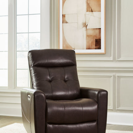 Pisgham - Power Recliner With Adj Headrest Signature Design by Ashley® 