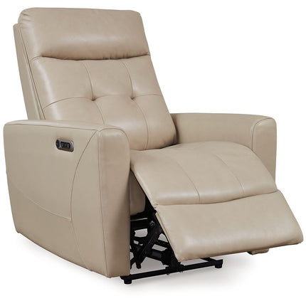 Pisgham - Power Recliner With Adj Headrest Signature Design by Ashley® 