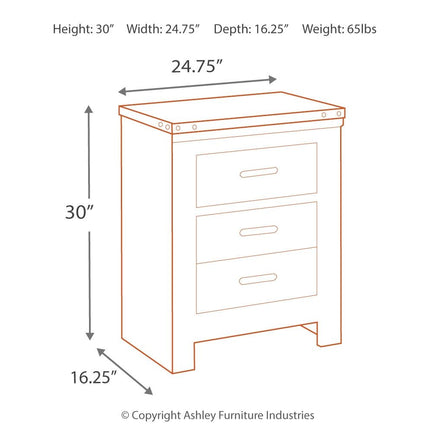 Trinell - Night Stand Ashley Furniture 