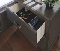 Thumbnail for Caitbrook - Gray - Two Drawer Night Stand - Tony's Home Furnishings