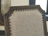 Thumbnail for Wyndahl - Rustic Brown - Dining Uph Side Chair (Set of 2) - Framed Back - Tony's Home Furnishings