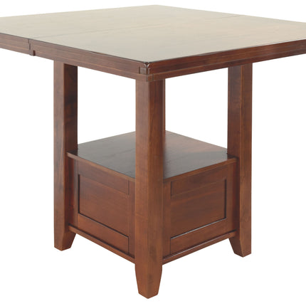 Ralene - Medium Brown - Rectangular Dining Room Counter Extension Table Signature Design by Ashley® 