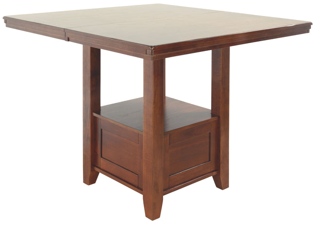 Ralene - Medium Brown - Rectangular Dining Room Counter Extension Table Signature Design by Ashley® 