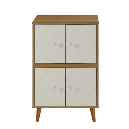 Anita - Cabinet - Natural & White ACME 