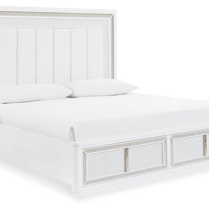 Chalanna - Upholstered Storage Bed Signature Design by Ashley® 