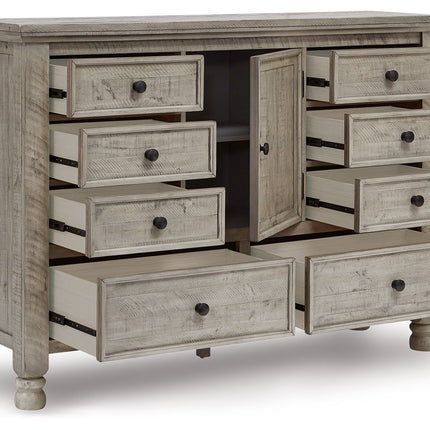 Harrastone - Dresser, Mirror Millennium® by Ashley 