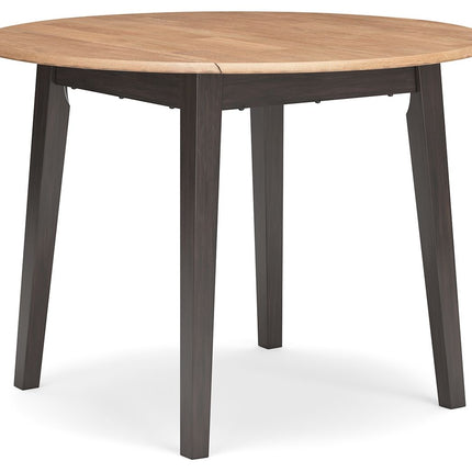 Gesthaven - Round Dining Room Drop Leaf Table - Tony's Home Furnishings