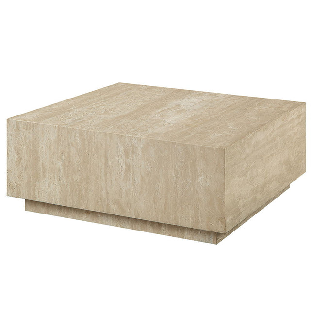 Deon - Coffee Table - Beige Travertine ACME 