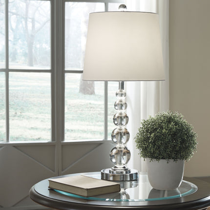 Joaquin - Crystal Table Lamp Ashley Furniture 