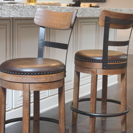 Pinnadel - Swivel Barstool Ashley Furniture 