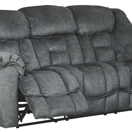 Capehorn - Granite - Reclining Sofa Ashley Furniture 