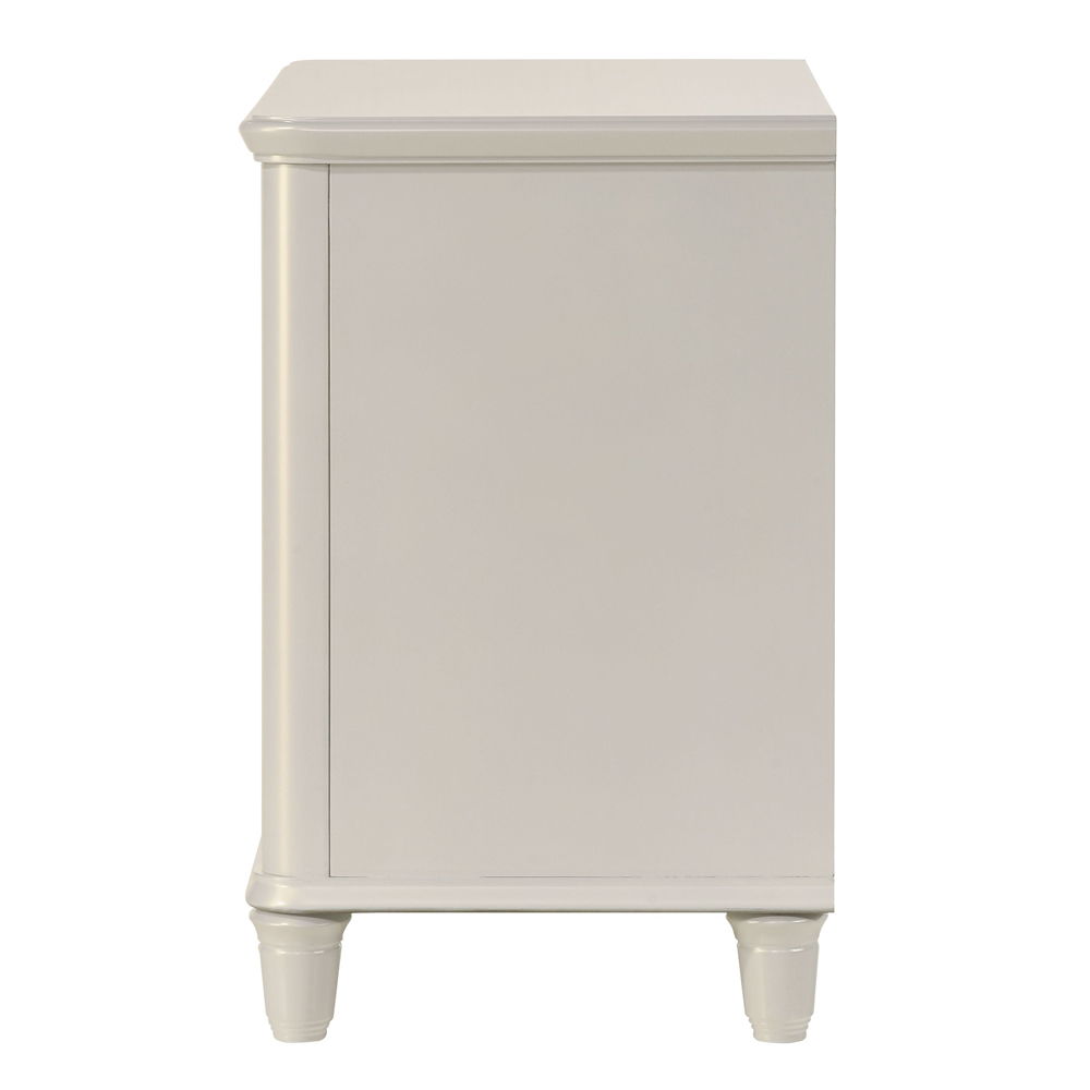 Laveda - Nightstand - Pearl White Finish - Tony's Home Furnishings