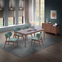 Bevis - Dining Table - Walnut ACME 