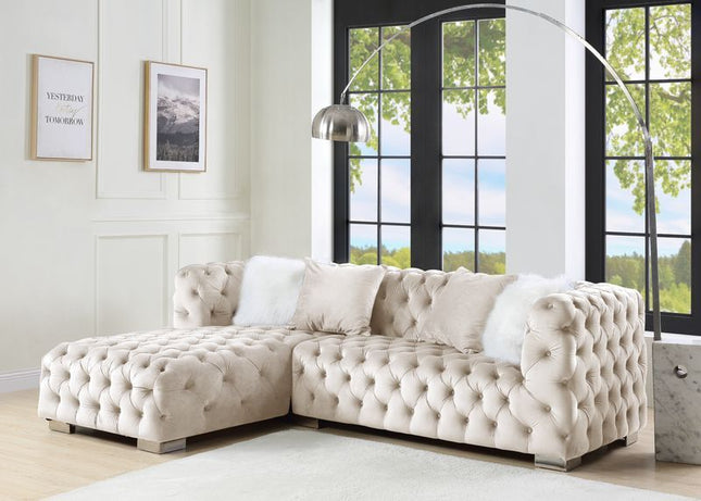 Syxtyx - Sectional Sofa w/ Pillows ACME 