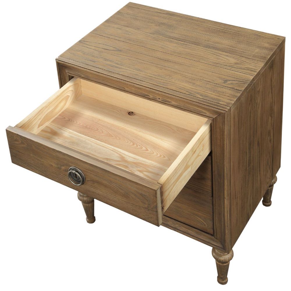 Inverness - Nightstand - Reclaimed Oak - 28" ACME 