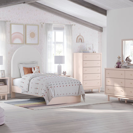 Wistenpine - Upholstered Panel Bedroom Set Signature Design by Ashley® 