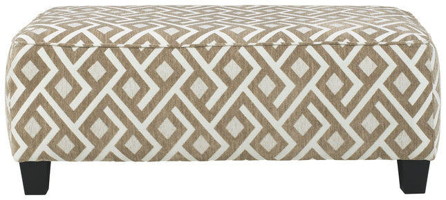 Dovemont - Putty - Oversized Accent Ottoman Ashley Furniture 