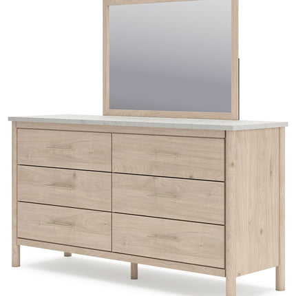 Cadmori - Two-tone - Dresser And Mirror Signature Design by Ashley® 