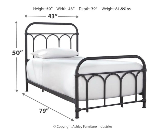 Nashburg - Arch Bed Ashley Furniture 