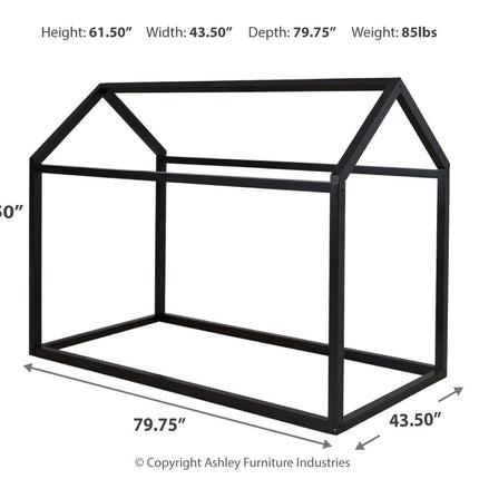 Flannibrook - House Bed Frame Ashley Furniture 