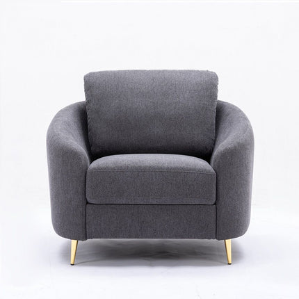 Yuina - Chair - Gray Linen ACME 