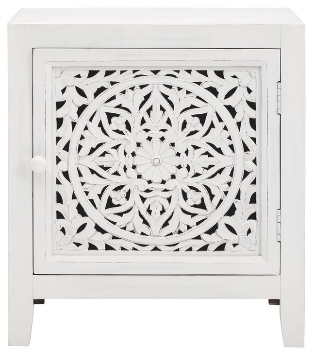 Fossil - White - Accent Cabinet Ashley Furniture 