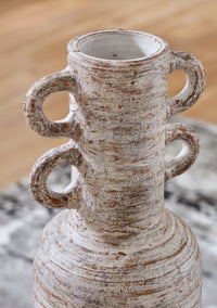 Thumbnail for Wellbridge - Distressed White - Vase - Tony's Home Furnishings